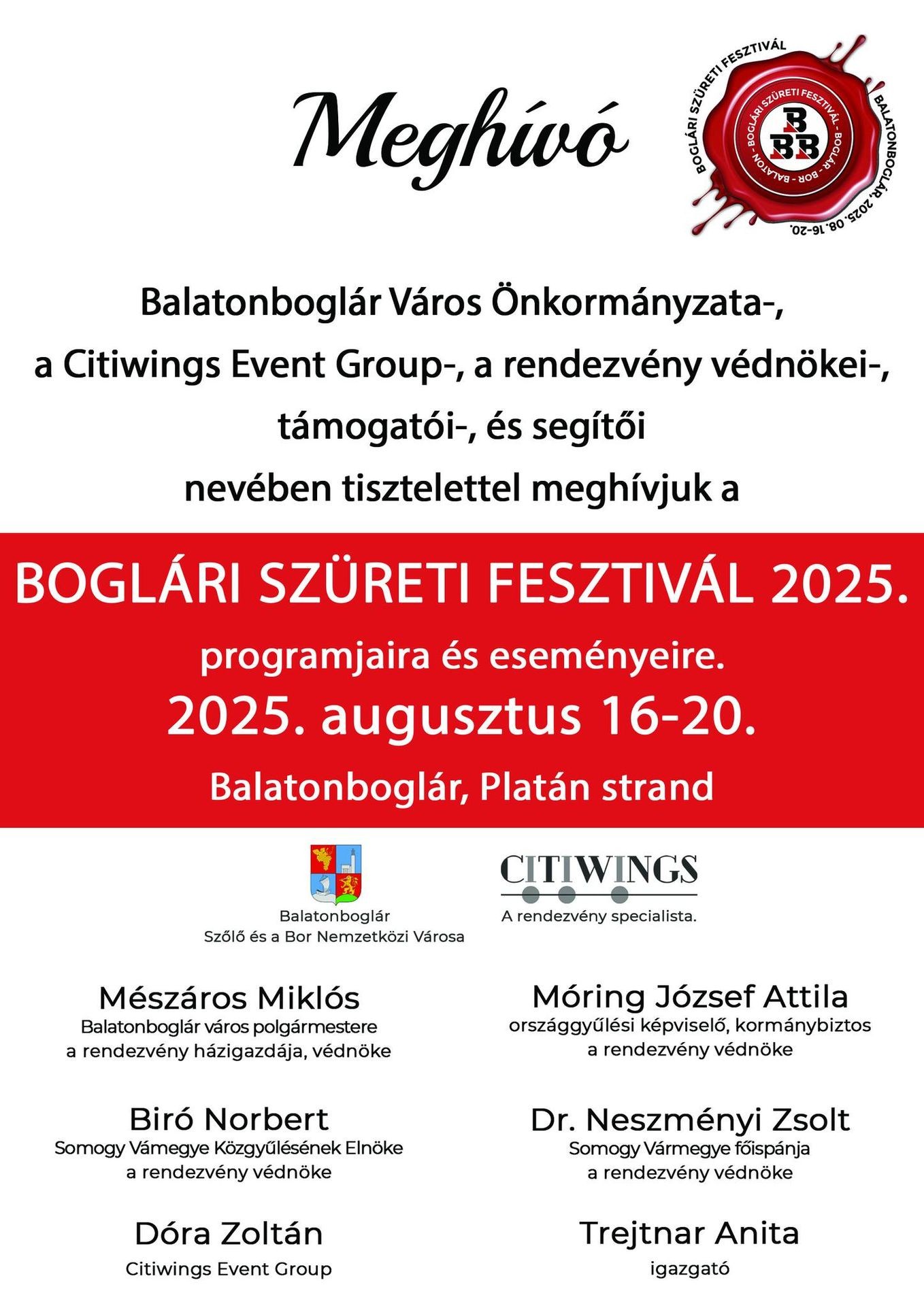 Boglári Szüreti Fesztivál
