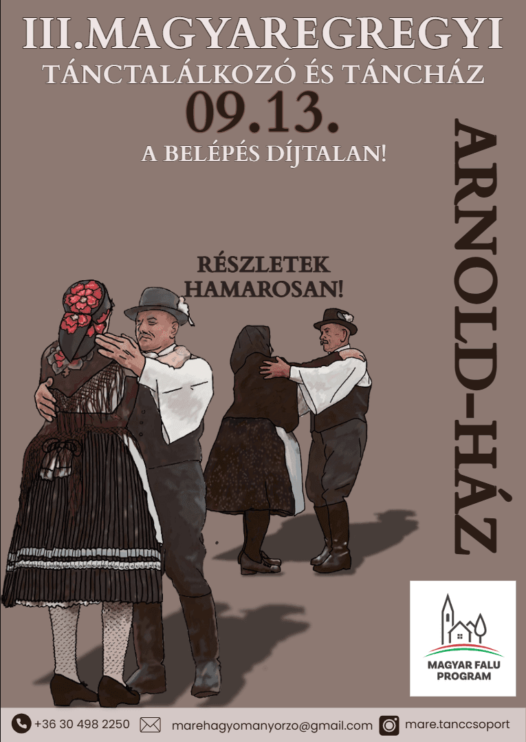 III. Magyaregregyi Tánctalálkozó és Táncház